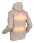 Lämpöhuppari - Miehet | Dual Heating - Beige
