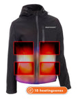 Softshell-lämpötakki - Naiset | Dual Heating